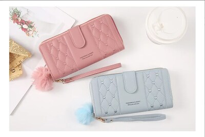 Foto 4 | Foto 4 | Cartera Antirrobo Gran Capacidad Billetera Moda Para Mujer
