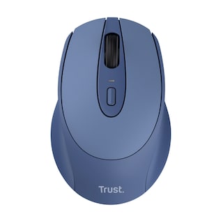 Foto 1 | Foto 1 | Mouse Inalámbrico Recargable Tipo C Zaya | Trust | Azul Acabado De Goma | Incluye Cable Tipo C