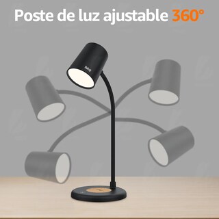 Foto 4 | Foto 4 | ''lámpara De Escritorio Plegable 3 En 1 Con Cargador Y Altavoz ''