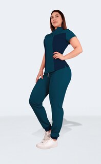 Foto 3 | Foto 3 | Uniforme Quirúrgico Sea Brazil Verde Conjunto 3 Pzs para Mujer