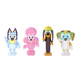 Foto 1 | Foto 1 | Juego De Figuras Bluey Friends Con Bluey Snickers Honey Y Coco - Venta Internacional.