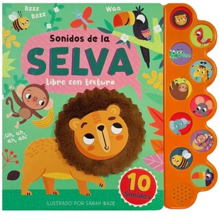 Foto 1 | Foto 1 | Libro Infantil Sonidos De La Selva Con Sonidos Y Texturas