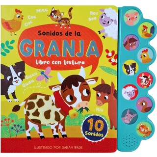 Foto 1 | Foto 1 | Libro Infantil Sonidos De La Granja Con 10 Sonidos Y Texturas