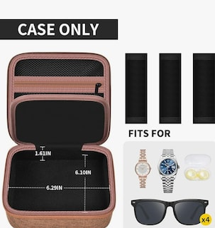 Foto 3 | Foto 3 | Xtellar Funda Organizadora De Anteojos De Sol De Lujo – Solución De Almacenamiento A Prueba De Caídas Para Hombres Y Mujeres