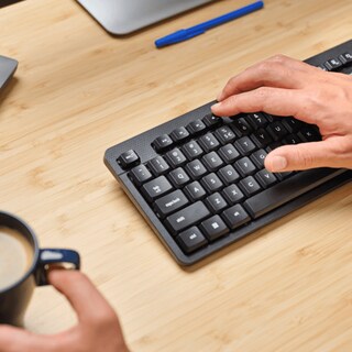 Foto 5 | Foto 5 | Teclado Inalámbrico Silencioso Ultra Delgado Con Teclado Númerico Trust Ody Ii | Teclas Flotantes