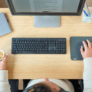 Foto 7 | Foto 7 | Teclado Inalámbrico Silencioso Ultra Delgado Con Teclado Númerico Trust Ody Ii | Teclas Flotantes