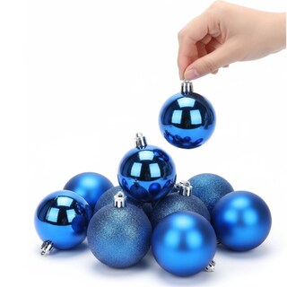 Foto 2 | Foto 2 | Esferas Navideñas De Cm-top 36 Piezas De 6cm De Color Azul
