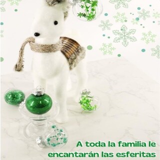 Foto 2 | Foto 2 | Esferas Navideñas De Cm-top 24 Piezas De 6cm De Color Verde