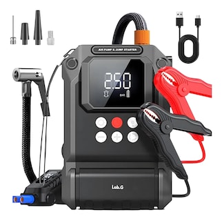Foto 1 | Foto 1 | ''cargador Arrancador De Baterías 12v Auto Compresor Portátil Negro ''