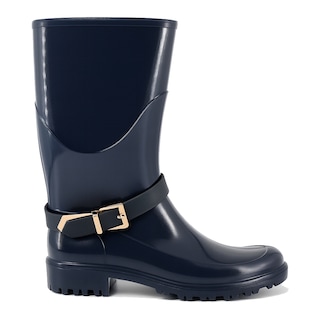 Foto 1 | Foto 1 | Bota De Lluvia Impermeable Para Dama Top Moda 7424 Azul