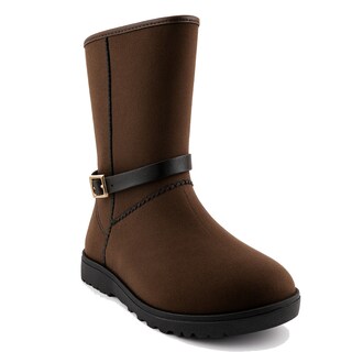 Foto 2 | Foto 2 | Bota De Lluvia Para Dama Top Moda 2959 Moka