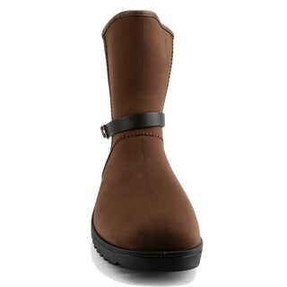 Foto 4 | Foto 4 | Bota De Lluvia Para Dama Top Moda 2959 Moka