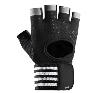 Foto 2 | Foto 2 | ''guantes Para Gym Muñequeras Mujer Hombre Color Negro Talla M ''
