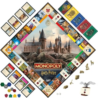 Foto 2 | Foto 2 | Hasbro Gaming Monopoly Harry Potter F9422