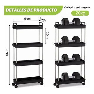 Foto 3 | Foto 3 | Soporte De Metal Para Colgar En La Pared Con Tapa Para Ollas Eo Safe Imports Esi-21929 Negro