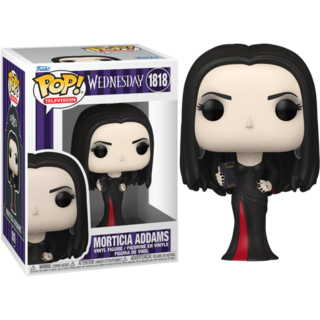 Foto 3 | Foto 3 | Morticia Addams With Book Of Sshadows 1818 Merlina Wednesday Funko Pop! Tv