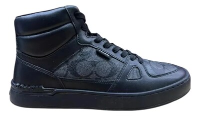 Foto 1 | Foto 1 | Tenis Coach De Bota Casual Monograma Logo Color Negro Para Hombre