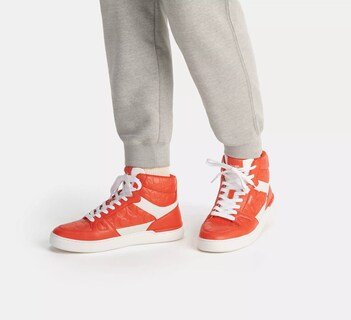 Foto 2 | Foto 2 | Tenis Coach De Bota Clip Court High Top Sneaker In Signature Para Hombre