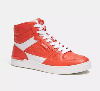 Foto 3 | Foto 3 | Tenis Coach De Bota Clip Court High Top Sneaker In Signature Para Hombre