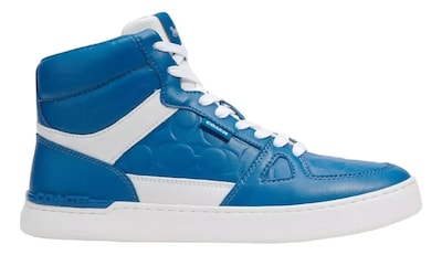 Foto 1 | Foto 1 | Tenis Coach De Bota Clip Court High Top Sneaker In Signature Para Hombre