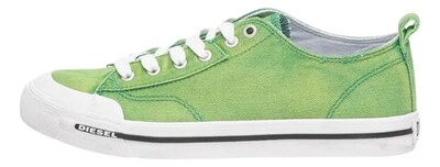 Foto 1 | Foto 1 | Tenis/sneakers Diesel S-athos Casual Color Verde Washed Denim Para Hombre