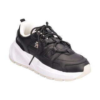 Foto 2 | Foto 2 | Tenis Tommy Hilfiger Sneakers Deportivos Plataforma Premium Runner Color Negro Para Mujer
