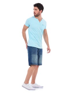 Foto 3 | Foto 3 | Playera Cuello V Buffalo David Bitton Blanco Para Hombre