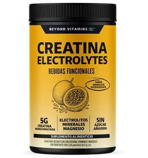 Foto 1 | Foto 1 | Creatina Monohidratada Con Electrolitos Y Ciclodextrina (30 Porciones Maracuya)