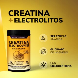 Foto 3 | Foto 3 | Creatina Monohidratada Con Electrolitos Y Ciclodextrina (30 Porciones Maracuya)