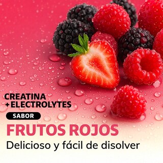 Foto 7 | Foto 7 | Creatina Monohidratada Con Electrolitos Y Ciclodextrina (30 Porciones Frutos Rojos)