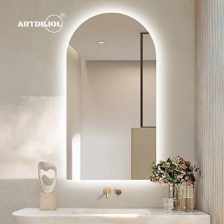 Foto 2 | Foto 2 | Espejo Decorativo Forma Arco 60x100 Cm Led Fría