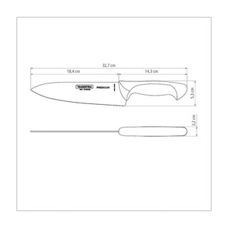 Foto 3 | Foto 3 | Cuchillo P/carne 8'' Premium Tramontina