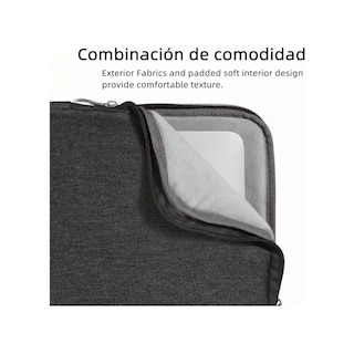 Foto 4 | Foto 4 | Funda Protectora Belug Para Portátil Bolsa Prueba Golpe 15.6 In Negro