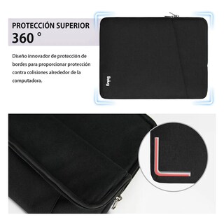 Foto 3 | Foto 3 | Maletin Funda Para Laptop Belug 14-15.6 Pulgadas Bolsa Impermeable Negro