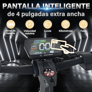 Foto 4 | Foto 4 | Scooter Eléctrico Honey Whale G2 Pro Rojo