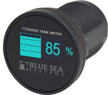 Foto 1 | Foto 1 | Medidor Electromecánico Blue Sea Systems 1739200 Mini Medidor De Tanque Oled 12 V/24 V - Venta Internacional.