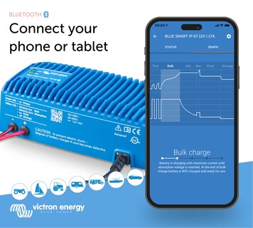Foto 2 | Foto 2 | Cargador De Baterías Victron Energy Blue Smart 12v 25a Ip67 - Venta Internacional.