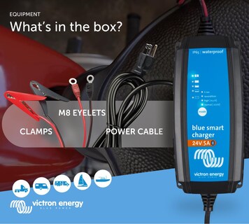 Foto 6 | Foto 6 | Cargador De Baterías Victron Energy Blue Smart Ip65 24v 5a - Venta Internacional.