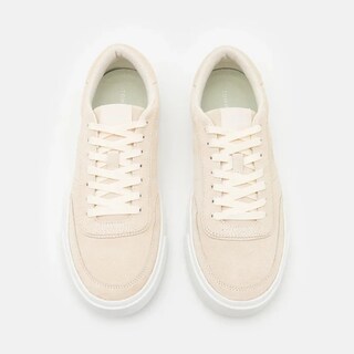 Foto 4 | Foto 4 | Tenis Tommy Hilfiger Sneaker Cupset Suede Beige Casual Th Logo Para Hombre