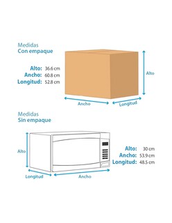 Foto 4 | Foto 4 | Horno De Microondas Ge Appliances 40l Eco Grill Gris | 1.4 Pies³ | 1100w | Función Grill | Ahorro Energético