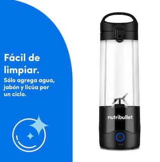Foto 4 | Foto 4 | Licuadora Portátil Nutribullet con USB-c Negro