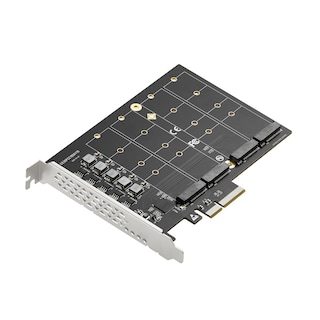 Foto 1 | Foto 1 | Adaptador Ssd Pcie 3.0 Nvme M.2 De Cuatro Puertos Io Crest - Venta Internacional.