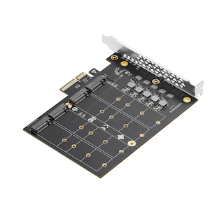 Foto 3 | Foto 3 | Adaptador Ssd Pcie 3.0 Nvme M.2 De Cuatro Puertos Io Crest - Venta Internacional.