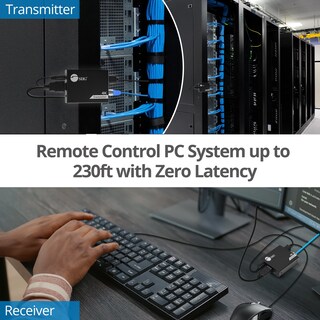Foto 5 | Foto 5 | Extensor Hdmi Usb Kvm Siig 1080p 70 M 4k 30 Hz 40 M Usb - Venta Internacional.