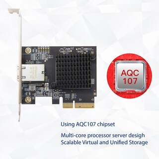 Foto 3 | Foto 3 | Tarjeta De Red Io Crest Aqtion Aqc107 10gb Pcie X4 - Venta Internacional.
