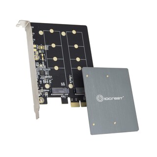 Foto 1 | Foto 1 | Convertidor Ssd Io Crest Dual M.2 B-key Sata Pci-e 3.0 X1 - Venta Internacional.