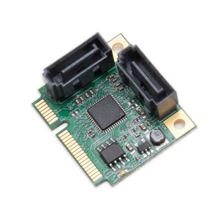 Foto 2 | Foto 2 | Adaptador Mini Pcie A Sata Iii Io Crest Asmedia 1061r De 2 Puertos - Venta Internacional.