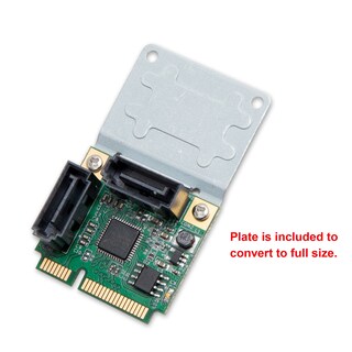 Foto 5 | Foto 5 | Adaptador Mini Pcie A Sata Iii Io Crest Asmedia 1061r De 2 Puertos - Venta Internacional.