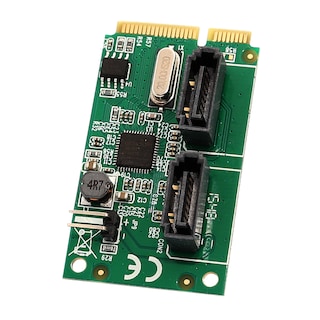Foto 2 | Foto 2 | Tarjeta Controladora Mini Pcie A Sata Iii Syba Asm1061 De 2 Puertos - Venta Internacional.