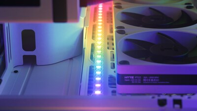 Foto 3 | Foto 3 | Tiras De Luz Hyte Ls30 Qrgb Digitales 100 Cm Paquete De 2 Unidades Negras - Venta Internacional.